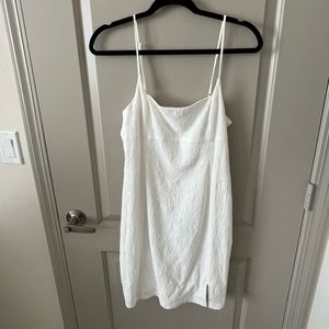 NWOT White spaghetti strap dress